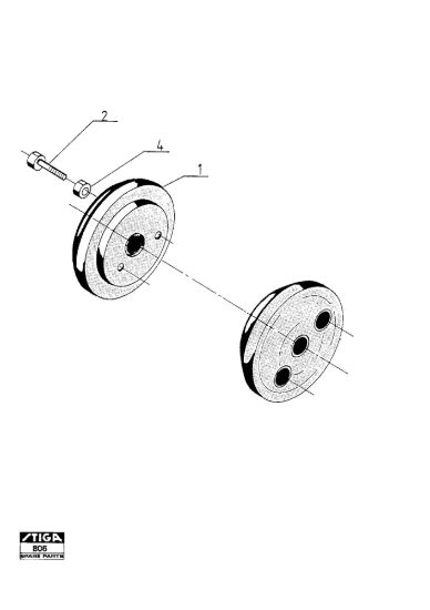 Picture of Wheel Weight 15"