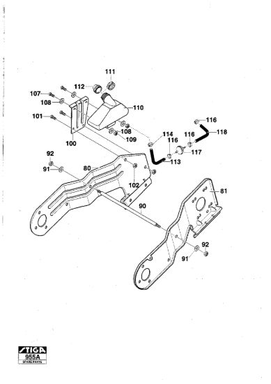 Picture of Frame, fuel tank