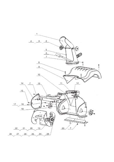 Picture of Chute, auger