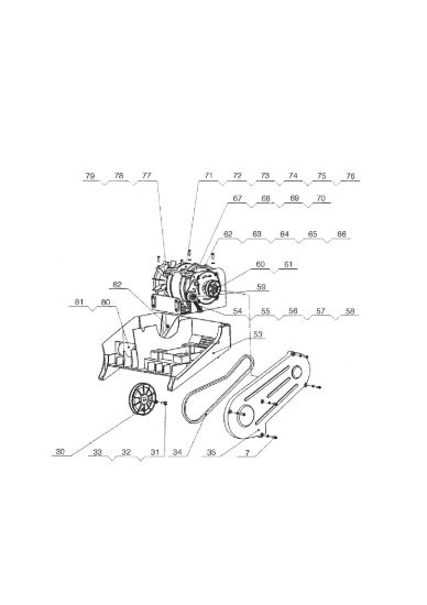 Picture of Engine, belts