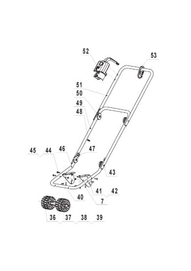 Picture of Handle, wheels