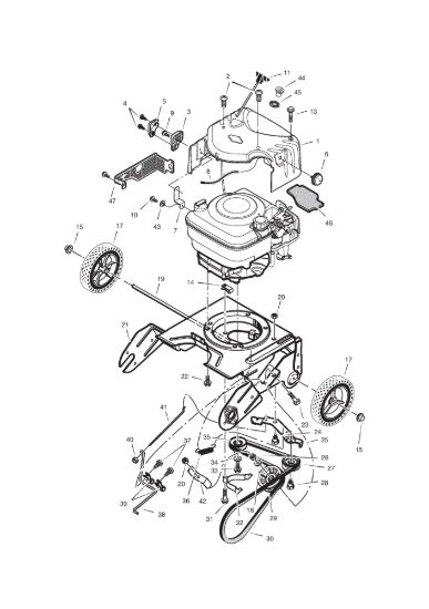 Picture of Engine, belts