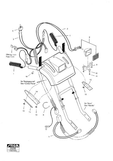 Picture of Head light, heated grip