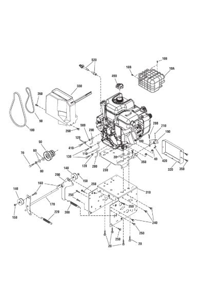 Picture of Engine, belts