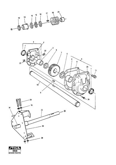 Picture of Auger Gear Box