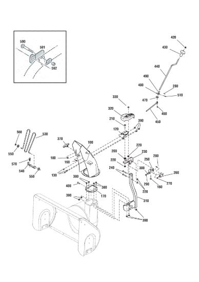 Picture of Chute, crank
