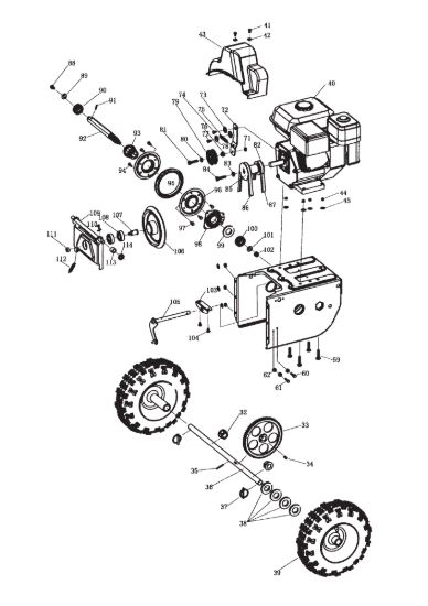 Picture of Engine, belts
