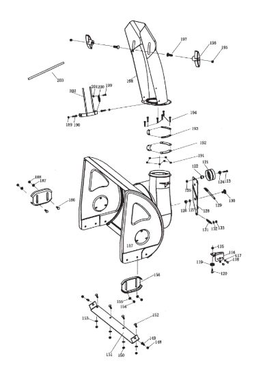 Picture of Housing, chute