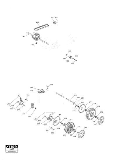 Picture of Transmission Wheel Suspension