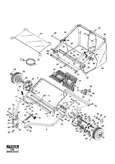 Picture of Lawn Sweeper 42"