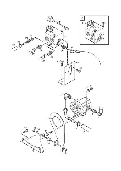 Picture of PTO-pump