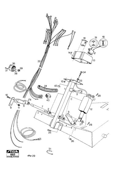 Picture of El. Lifting Device (Fits Park 16Hst)