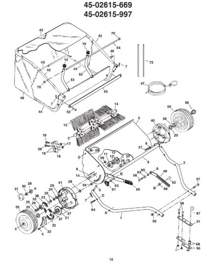Picture of Lawn sweeper 42"