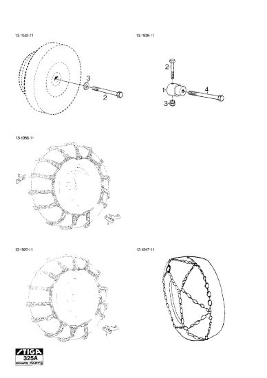 Picture of Wheel Weights Snow Chains