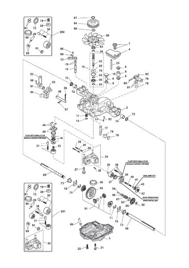 Picture of Kanzaki Transaxle K46T (S/N 0025709-9999999)