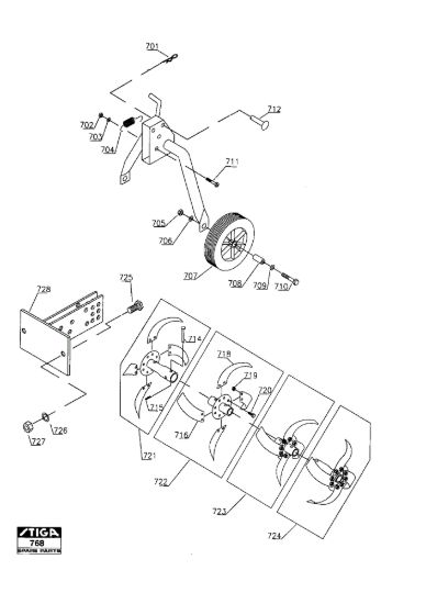 Picture of Rotors Support Wheel
