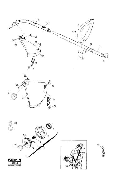 Picture of Trimmer Drive Shaft Stringhead
