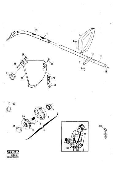 Picture of Trimmer Drive Shaft Stringhead
