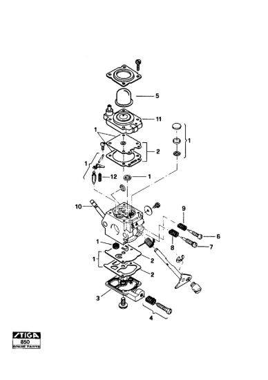 Picture of Carburettor Assy Walbro Wt255