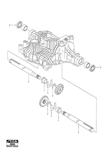 Picture of Assale Kanzaki K-61E - Semiasse