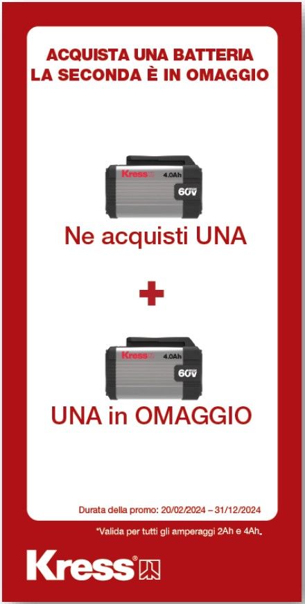 Promo Kress valida fino al 31 luglio 2024
