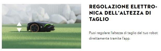regolazione di taglio Stihl tramite App